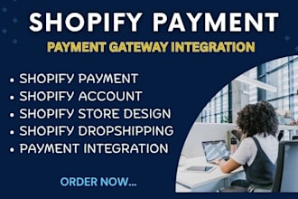 activate shopify payment and balance into your store