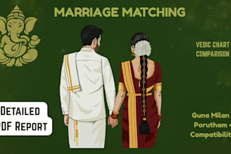 perform vedic kundali matching for marriage