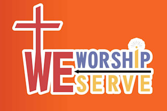 design a modern minimalist church logo in 1 day