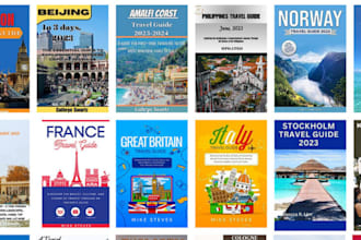 ghostwrite fiction and non fiction ebook, travel guide book for any destination