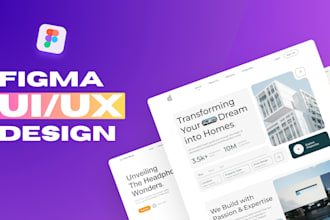 do figma design website, website design figma, website ui ux, website mockup