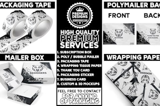 design subscription box, poly mailer for your business in 24 hours