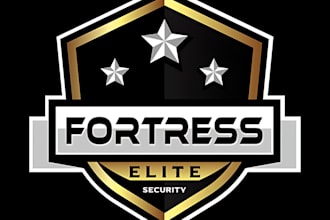 do essential security service, cyber, protection logo and any graphics design