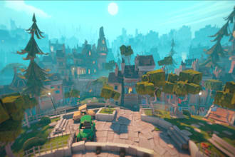3d environment for games, ue5 game scene, 3d game world, background and maps