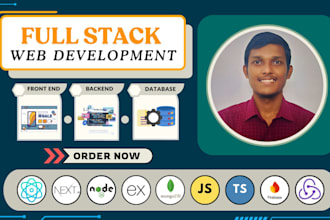 be your full stack mern stack web developer for web application development