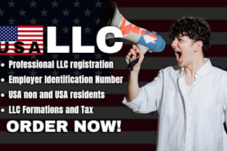 create llc ein number USA llc registration llc tax