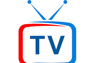 do modern music studio, dj, tv, radio and entertainment logo