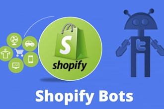 develop shopify bot, teespring bot, ebay bot, wordpress bot,depop bot,amazon bot