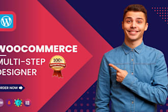 design wordpress woocommerce website online store, customize and redesign