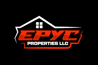 do modern construction, real estate property or industrial logo design