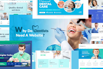 make medical, healthcare, and dental websites in wordpress
