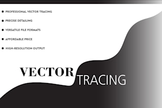 convert your raster images to high quality vector tracing