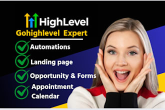 do professional gohighlevel landing page go high level workflow ghl automation