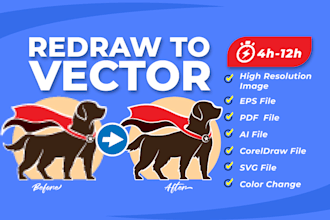 transform your blurry designs into crisp vector graphics