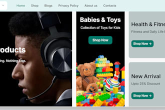 design ecommerce website with  xstore,woodmart and woocommerce