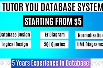 tutor you database system from basic to advance level