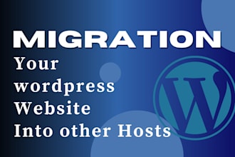 backup and migrate or update wordpress website to new host or blog
