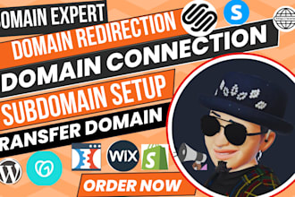 connect, fix, or redirect domain, subdomain to wix, godaddy, systeme io, shopify