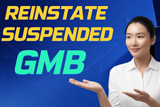 reinstate and fix suspended google my business profile