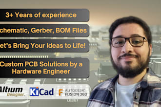 do pcb design, schematics, layouts and prototyping