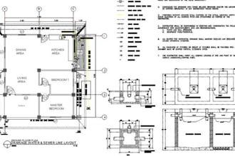 draw electrical and plumbing floor plans