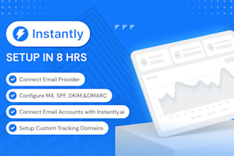 setup instantly or smartlead for cold email marketing and lead generation