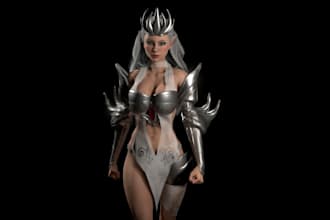unity3d game character nsfw,ue5 metahuman skeleton rig3d model,clean uv texture