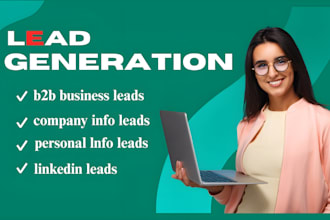 do b2b lead generation, prospect list and verified emails