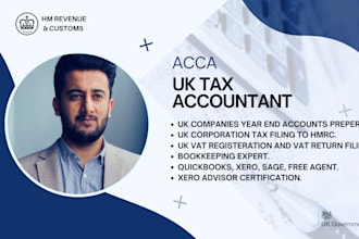 file UK company accounts, corporation tax and personal tax return to hmrc