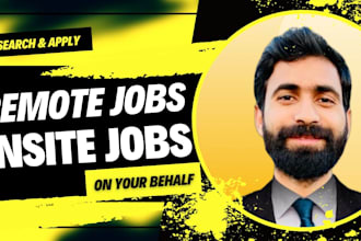 search and apply to remote and onsite jobs on your behalf