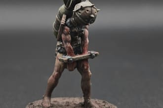 3d print and paint your trench crusade miniature