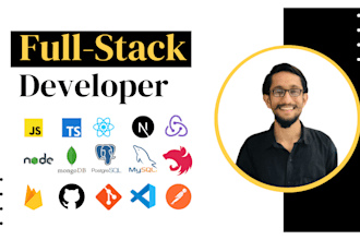 full stack developer mean, mern, mevn, nest js, typescript