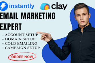 cold email marketing outreach, lead generation instantly ai, clay com, smartlead