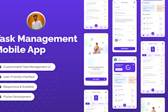 develop a high performance flutter mobile app with firebase and apis