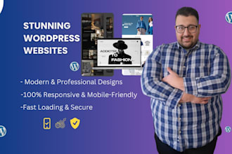 build wordpress website design revamp wordpress website development elementor