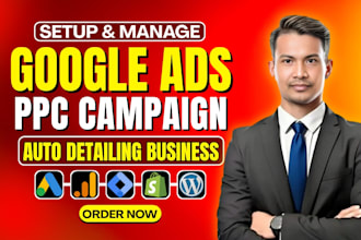 setup google ads for auto detailing business and car towing services in USA, UK