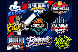 do baseball, basketball, football, hockey sports logo