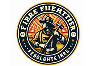 do awesome firefighter logo