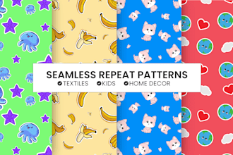 design seamless repeat pattern design
