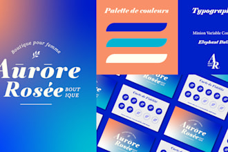create a striking and professional visual identity