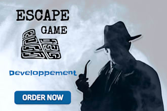 develop a custom escape game for PC mac ios and android