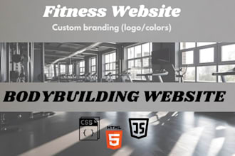 program a professional gym website to elevate your fitness business