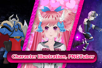draw creative character illustration design and concept art