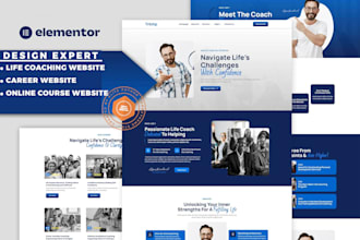 career website life coaching website online course website