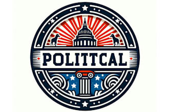 do unique political campaign logo design