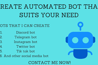 build automated messenger ai bot ,instagram api bot and mass dm api bot