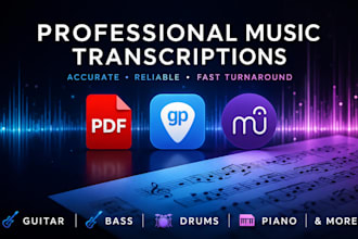 do guitar tab and music transcription by ear