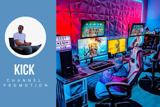 do kick channel promotion on getting more engagements and followers