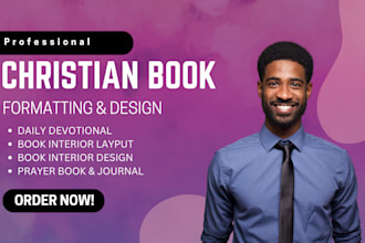 format, design amazon christian ebook, daily devotional, journal prayer book KDP
