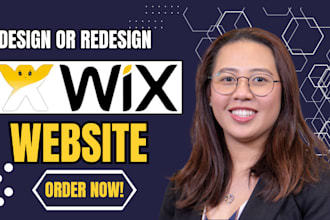design or redesign wix website, clone, revamp full wix website, wix website seo